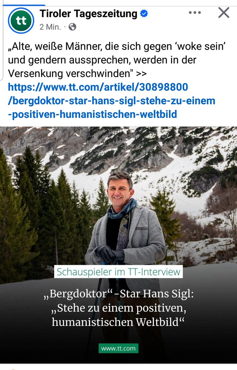 KocherChrista's tweet photo. Ich werde als biologische und alte weiße Frau trotzdem nicht gendern. Menschlichkeit lebt man. Punkt. https://t.co/OUpG6TFPsK