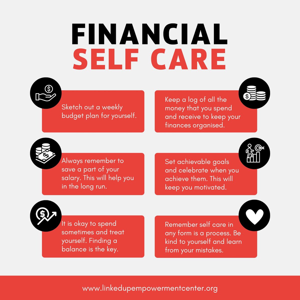 TREIMONENQ's tweet photo. Financial self-care is about taking control of your money and creating habits that support your well-being. 

It means budgeting wisely, setting aside savings, and managing debt responsibly.
-
For More Information Contact Us: 601 818-5872 https://t.co/F6562uImA8
.
#empowerment https://t.co/7I83fZDqzn
