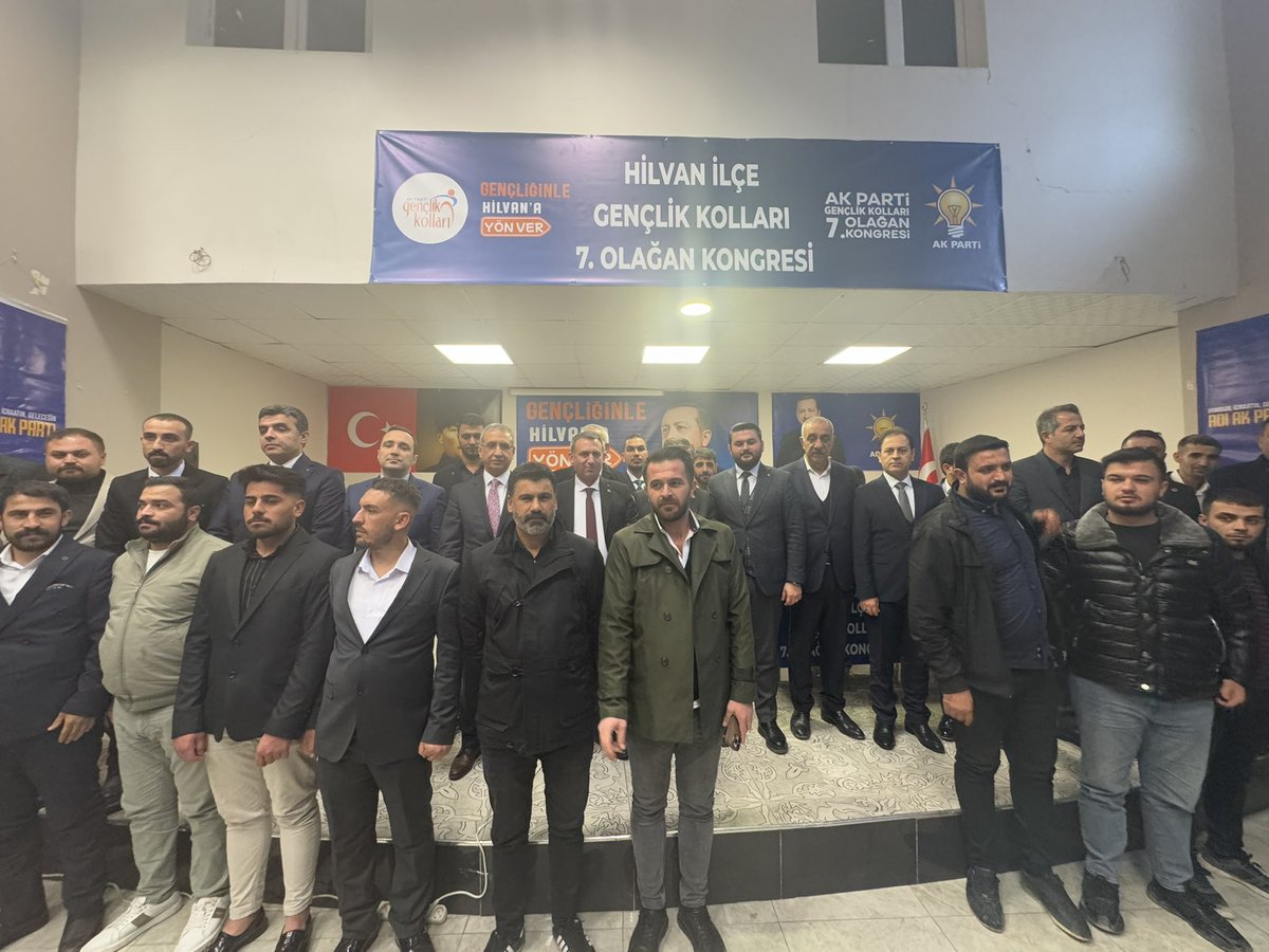 furkankucukk_'s tweet photo. 📍HİLVAN

Hilvan İlçe Gençlik Kolları 7. Olağan Kongremizi büyük bir çoşku ile  gerçekleştirdik. Yeni Seçilen İlçe Başkanımızı ve Yönetim Kurulu üyelerini tebrik ederim.

Salonumuzdan aldığımız heyecanla durmadan yolumuza devam edeceğiz.💡

@eyupkadirinan @avyusufibis @ProfDrDusak @malicevheri 
@milhamigunbegi @ikbalgulcin 
@avmehmetakgun @SEToprak_ 
@Cengizozeyran82  @akgencliksurfa
