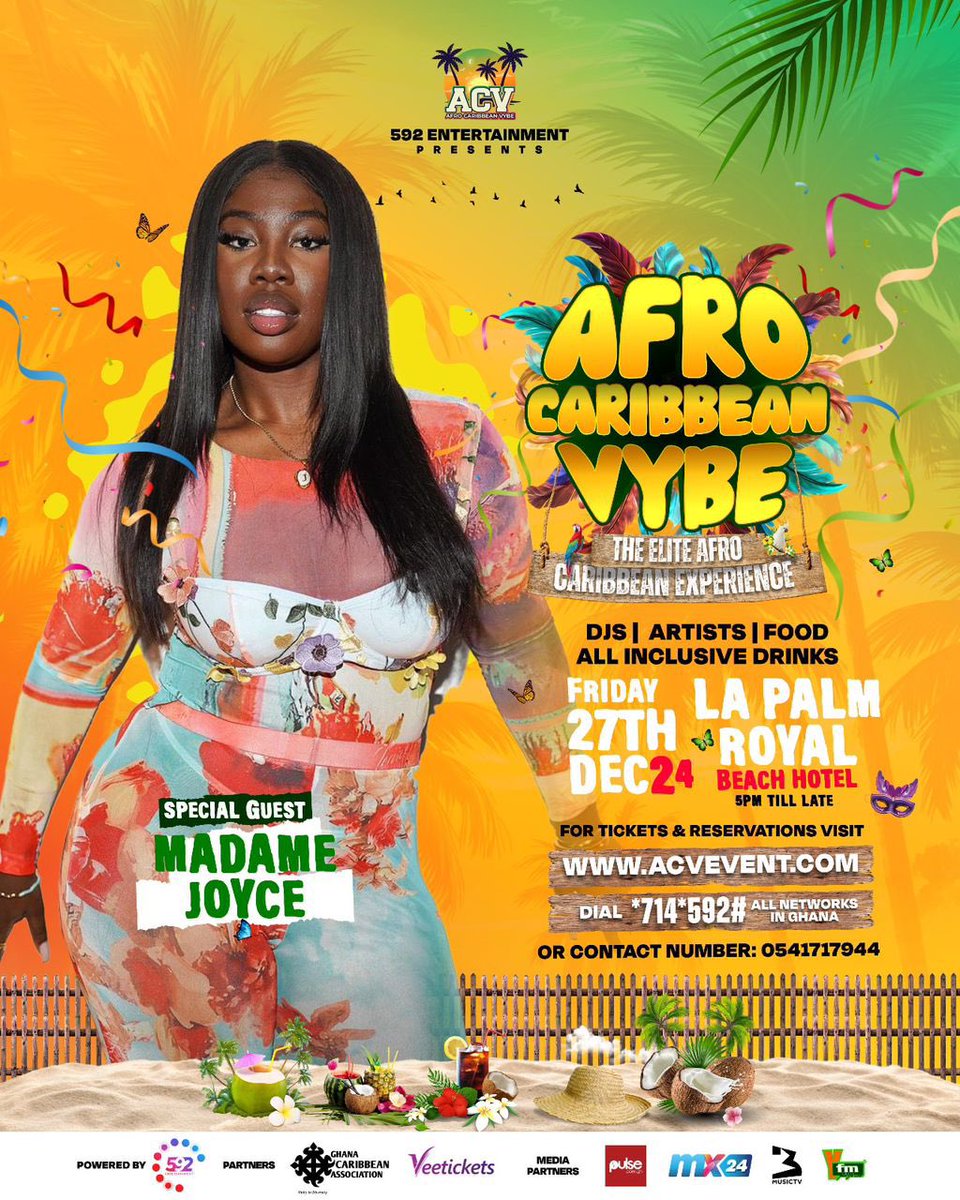 Militojr177's tweet photo. The Afro-Caribbean Vybe is heating up!

From Afrobeats to Dancehall and everything in between, our DJs are ready to bring the ultimate soundtrack to an unforgettable night.

#AfroCaribbeanVybe #ACV2024 🙌❤️ https://t.co/1hScM7j5Oo