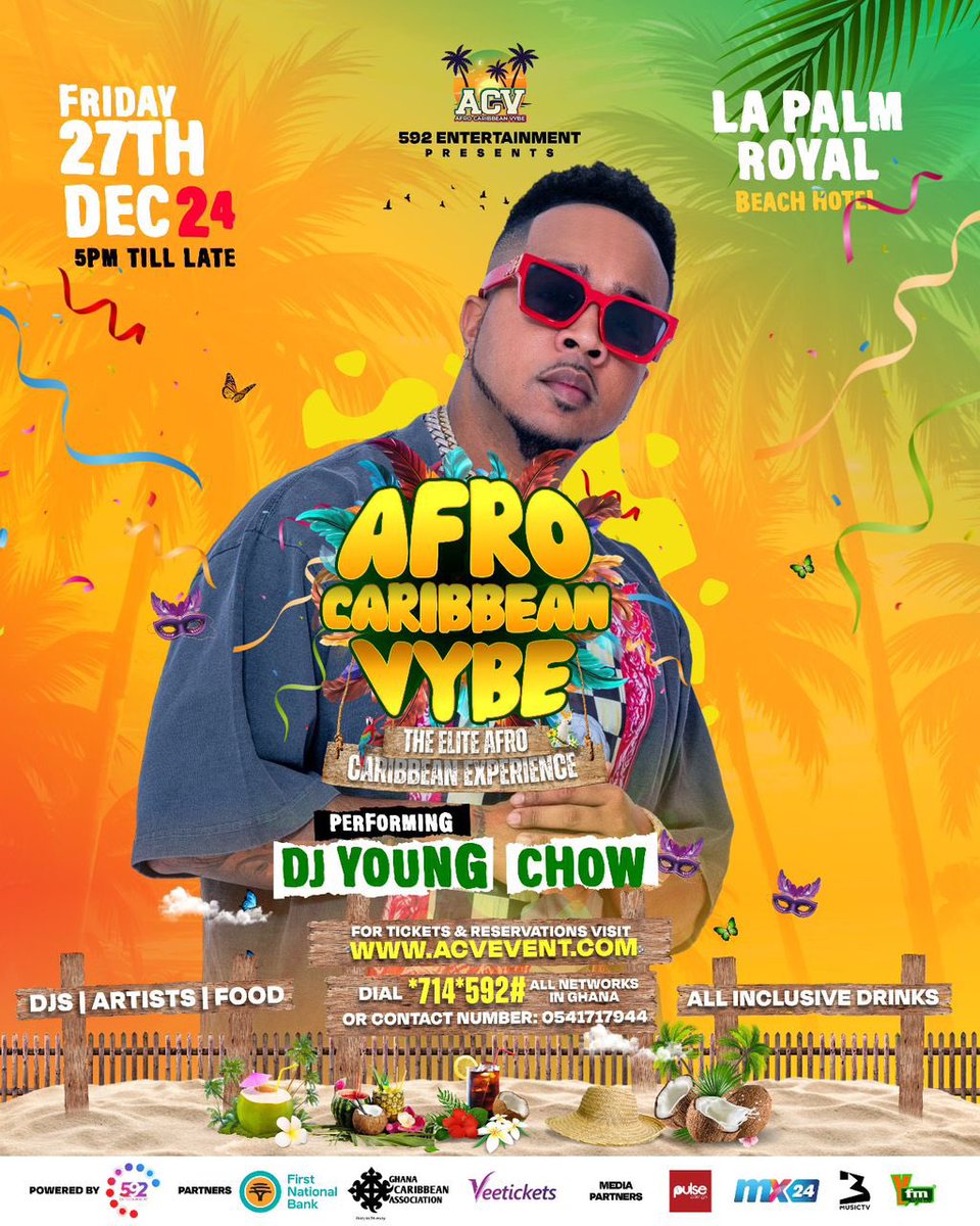 Militojr177's tweet photo. The Afro-Caribbean Vybe is heating up!

From Afrobeats to Dancehall and everything in between, our DJs are ready to bring the ultimate soundtrack to an unforgettable night.

#AfroCaribbeanVybe #ACV2024 🙌❤️ https://t.co/1hScM7j5Oo