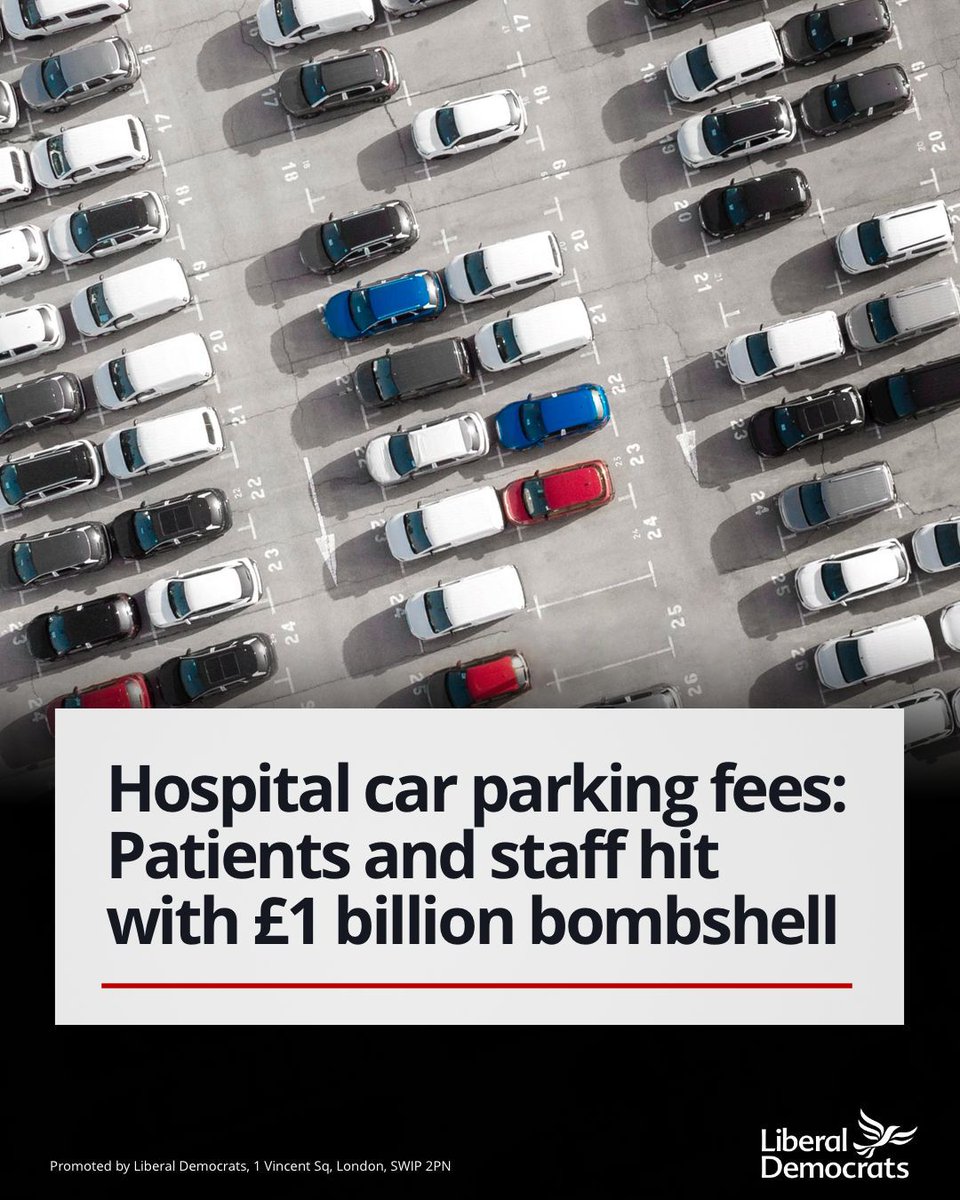 Patients and staff are being hit with a one billion bombshell of hospital car parking charges. This is an unfair tax on the sick and on hard-working NHS staff and it has to stop.

It cannot be right that nurses have to pay through the nose to get to work or that patients are