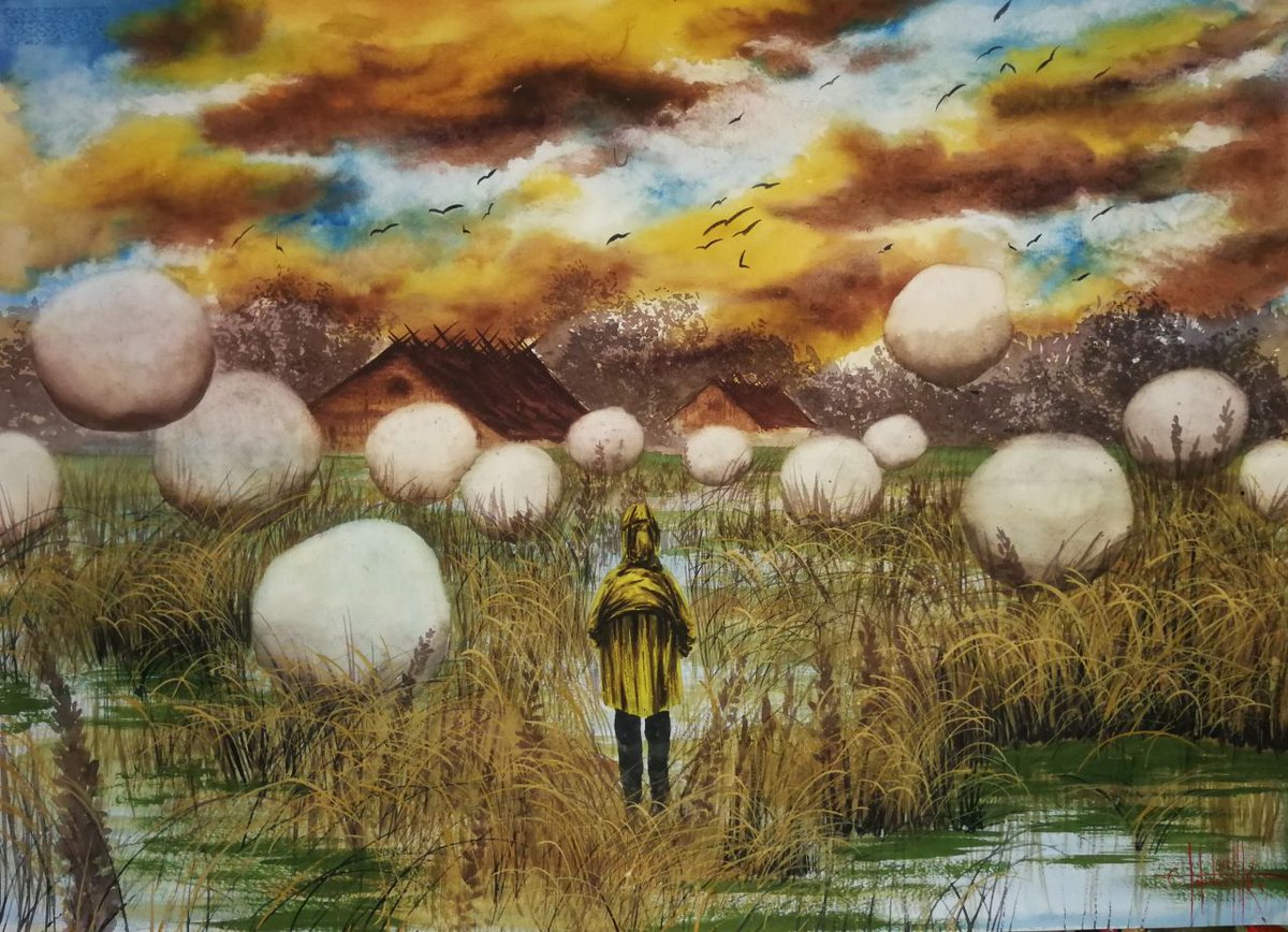 My new painting #stalker2