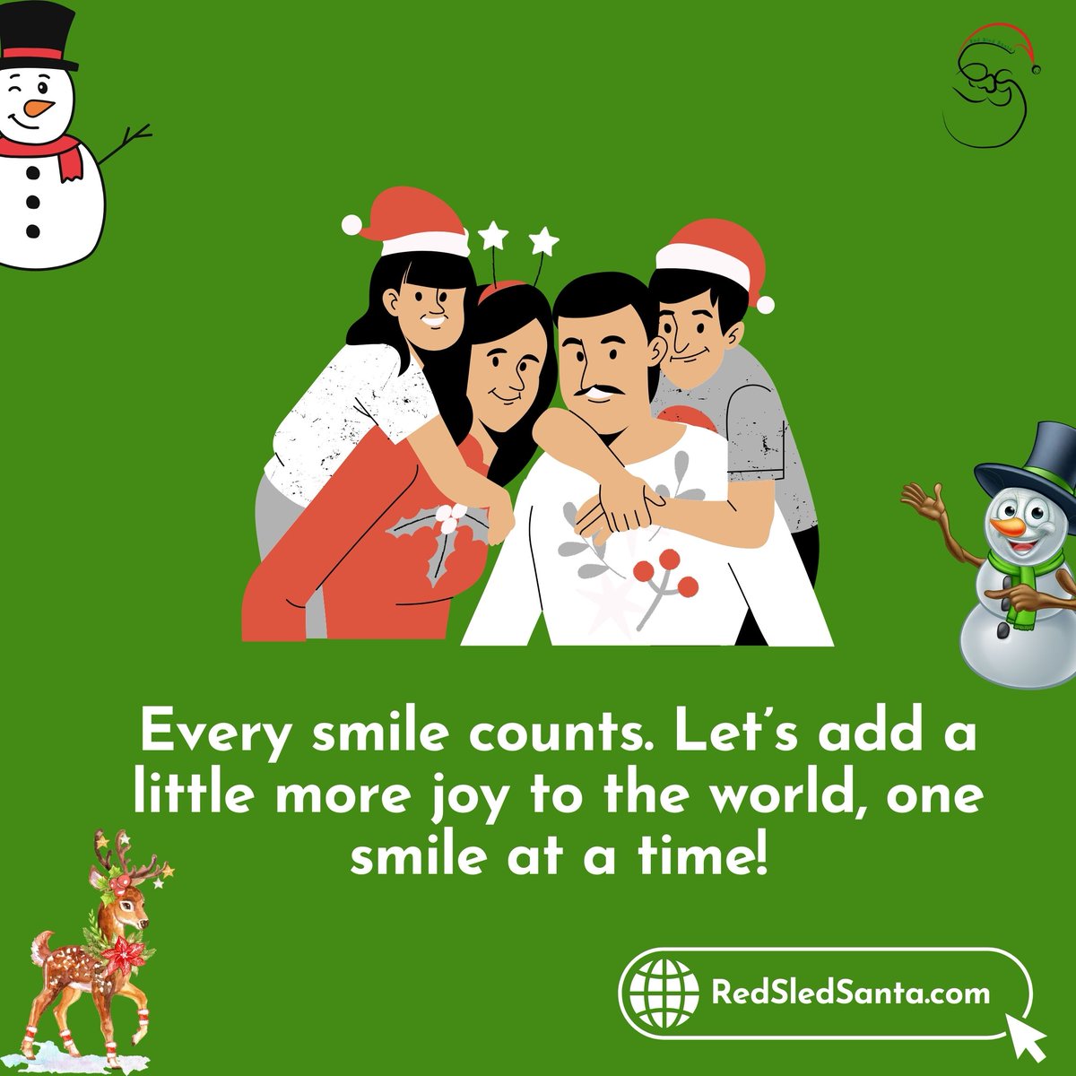 RedSledSanta's tweet photo. A smile costs nothing but means everything.
-
Follow us 🦌 @redsledsanta
Follow us 🦌 @santa_cortney
Follow us 🦌 @redsledsantafoundation
#redsledsantafoundation #RSSF #RSS #redsledsanta #santacortney #cortneylofton #christmasthenandnow #EverySmileCounts #PositiveVibes #goodness https://t.co/NU6xITNIex