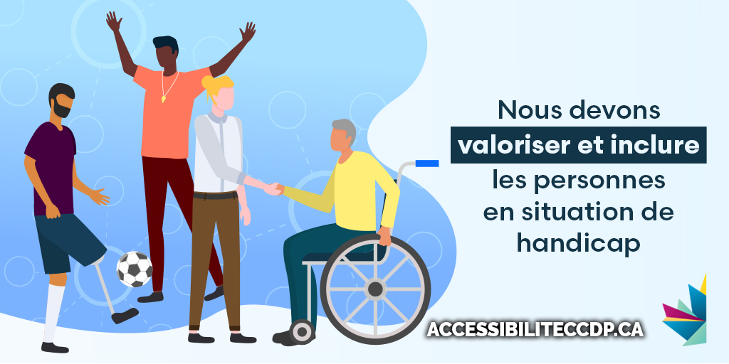 Nous devons valoriser et inclure les personnes en situation de handicap. Leurs expériences sont essentielles pour créer une société inclusive où tout le monde peut s’épanouir. En restant connectés, nous pouvons apprendre et agir ensemble.