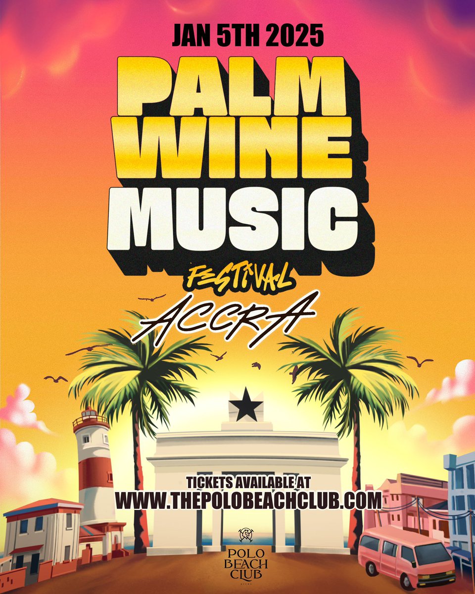 Ghana, the 🐐 is coming soon 🌴. Get your tickets!