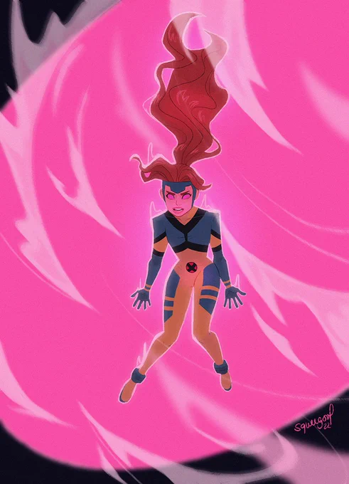 I really enjoyed giving Jean Grey different interpretations of her power. 