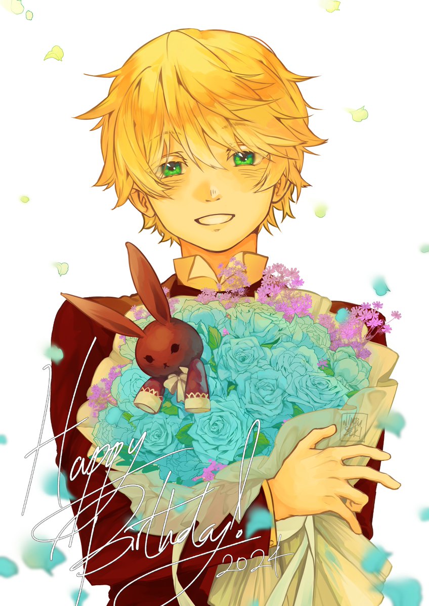 nimbuseki's tweet photo. one day late but !! happy birthday oz vessalius 🐰 #PandoraHearts #オズベザリウス誕生祭2024 #パンドラハーツ https://t.co/nRH137eAUQ