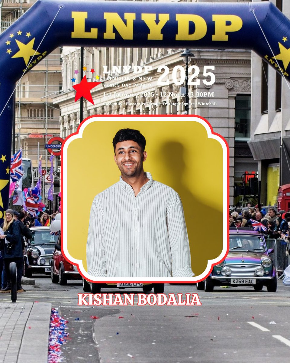london_parade's tweet photo. 🎉STREET PRESENTERS🎉

✨Chris Golds✨
The senior broadcast journalist and voice of the moment on LBC News, @chrisgolds , is bringing his expertise to the streets for London’s New Year’s Day Parade! 🎙️🎉 With years of experience in the media world, Chris will be taking the spotlight and keeping the celebrations rolling. Catch him around VIP! 

✨ Mary Mandefield ✨  
Meet @mary.mandefield , a dynamic presenter and journalist making waves in London! 🎙️ Tune in to her on Hits Radio Sunday Breakfast and BBC Radio 1’s 1Xtra Talks. Don’t miss her debut street presenting at the parade in Piccadilly! 🎉

✨ Kishan Bodalia ✨  
Introducing @bodaliadj , our multi-talented DJ and doctor! 🎧 He’ll be bringing his infectious beats to the streets as a street presenter this year. Get ready for an unforgettable time! 🎉

✨ Jenna Saysell ✨  
Crowd fave @jennasaysell will be spreading joy and excitement as a street presenter for the parade! 🎉✨ Enjoy the magic!