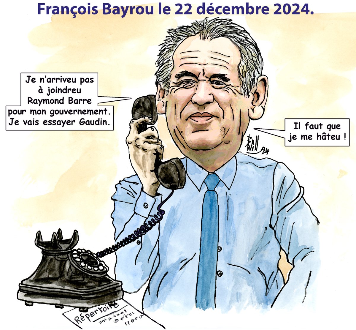 BillTrailli's tweet image. #Bayrou     Jeune #PremierMinistre