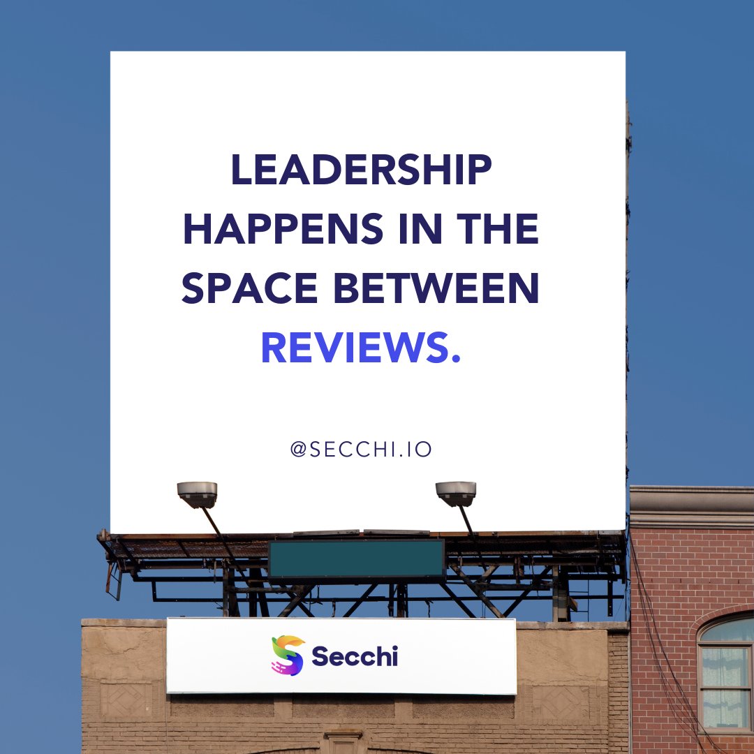 When do you truly feel like a leader? 🤔

 Leadership isn’t just about reviews; it’s about the moments in between. 

Are you empowering your team to reach their potential?

 With Secchi, track coaching, recognition, &amp; notes to guide your team’s growth. Lead when it counts! 💪