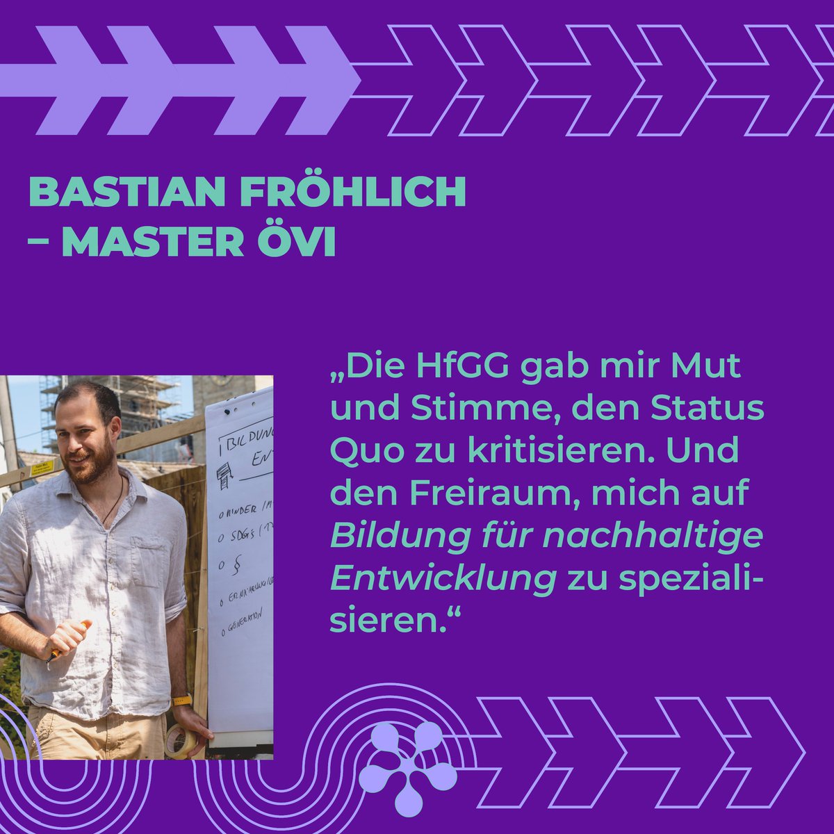 hfgg_hochschule's tweet photo. An der #HfGG unterstützen wir Menschen in ihrem Wissensdurst &amp; ihrer Tatkraft, um echte Unterschiede zu machen. Deine #Spende ermöglicht uns, genau das auch 2025 weiter zu tun!

Mit Deinem Support wird Bildung auch 2025 zum Nährboden lebenswerter Zukünfte.
#bildungschenken https://t.co/jaGA81ESEh