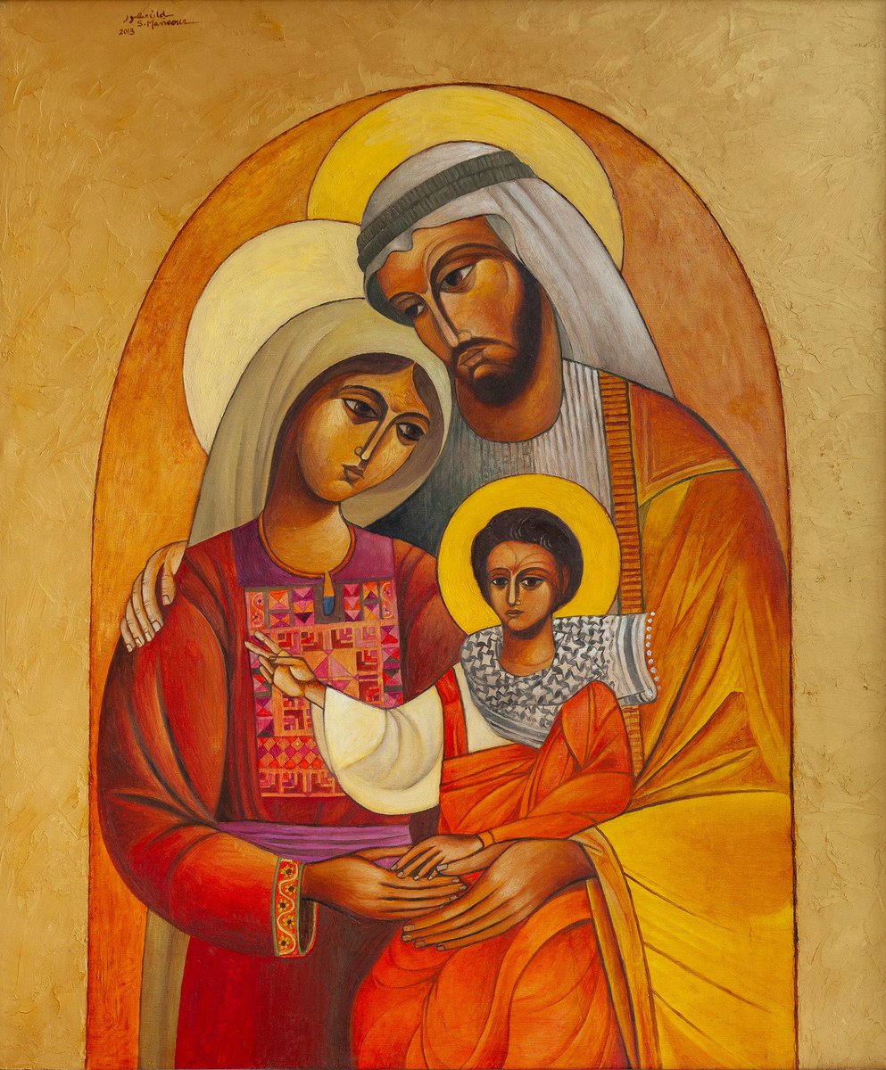 suleimanmanso13's tweet image. Palestinian family (عائلة فلسطينية), oil on canvas, 2016
.
.
#slimanmansour #suleimanmansour #palestinian #palestine #freepalestine #gaza #gazaunderattack #bethlehem #christmas #nativity #ceasefirenow