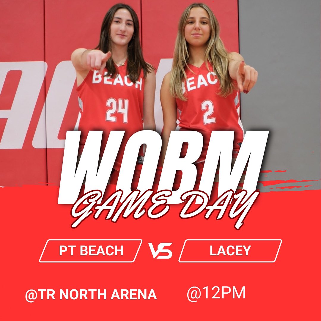 Round 2 against Lacey. 12pm in the Arena
for the first consolation game of the WOBM.