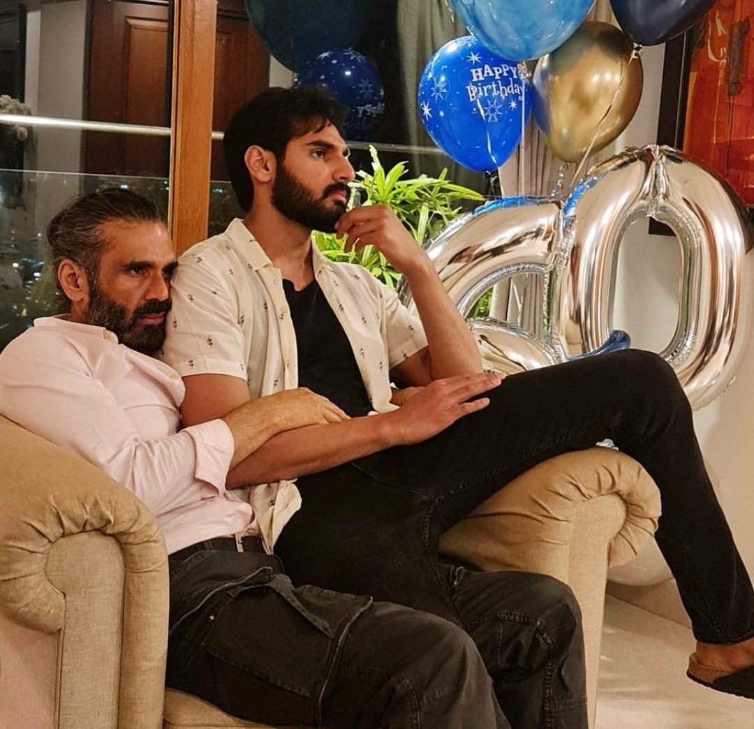 Very Very happy birthday ..may you always get success in every field of life
HBD AHAN SHETTY
#AhanShetty 
#HappyBirthdayAhanShetty 
🎂💕❤️🎉🌺
<a href="/SunielVShetty/">Suniel Shetty</a> Sir ❤️
