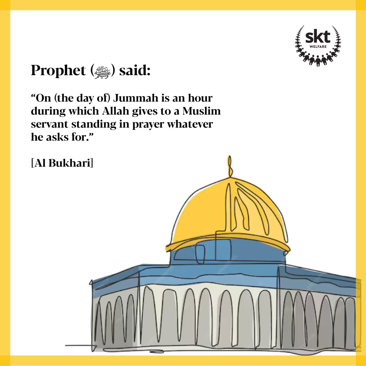 Wishing you a blessed Jummah! 🕌✨

We pray for the people of Gaza, Syria, Lebanon, Sudan and beyond 🤲  May Allah Almighty protect them, assist them and allow us to have the means to help them at all costs. ❤️