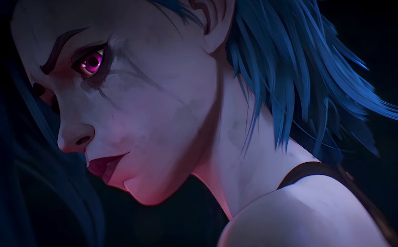 plsplsplslcpls's tweet photo. It's all fun and games until you actually feel why you kin and relate to Jinx. https://t.co/2ePMwPDtTE
