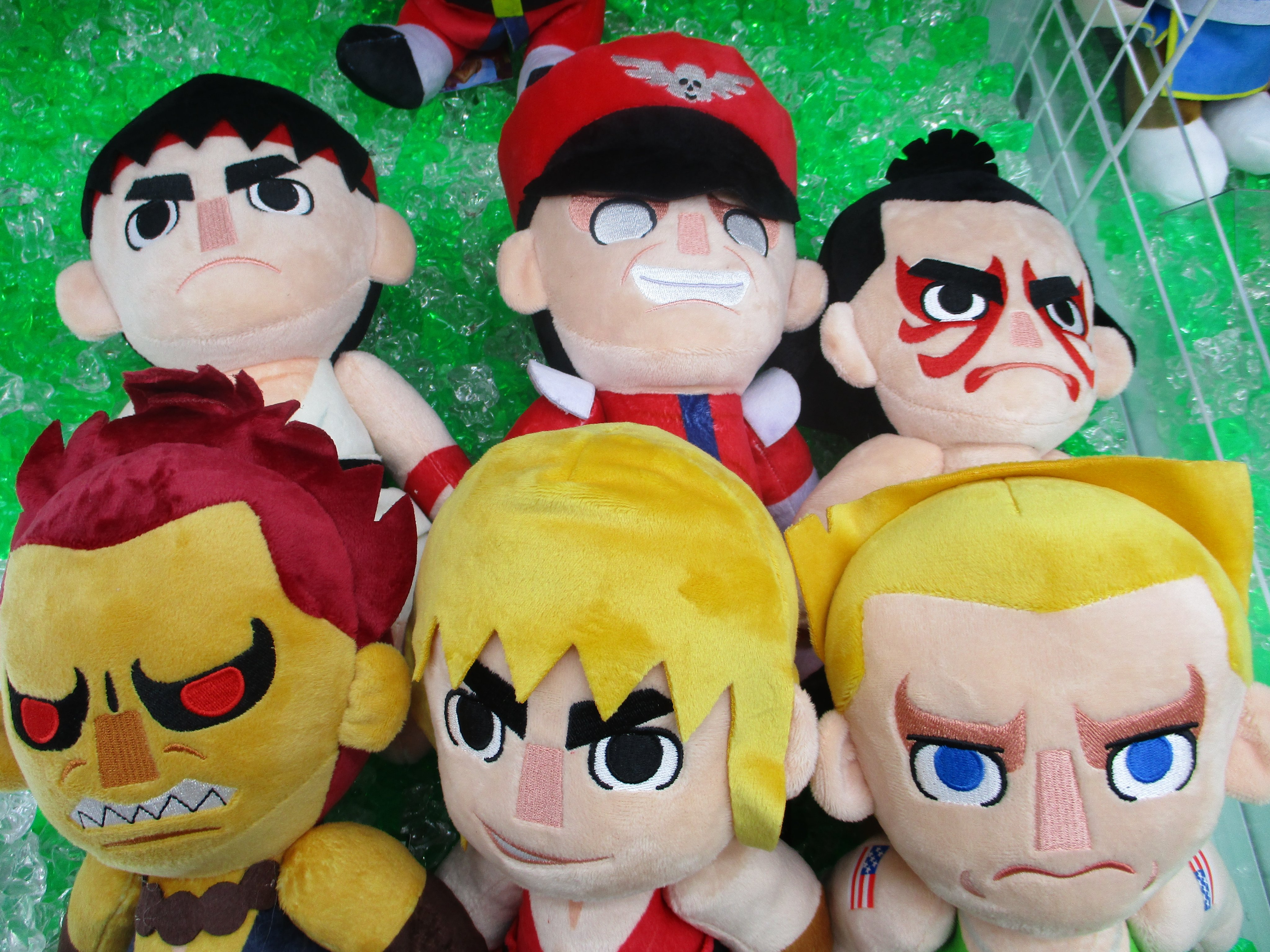 ストリートファイターⅡ ぬいぐるみ 全12種 コンプリート