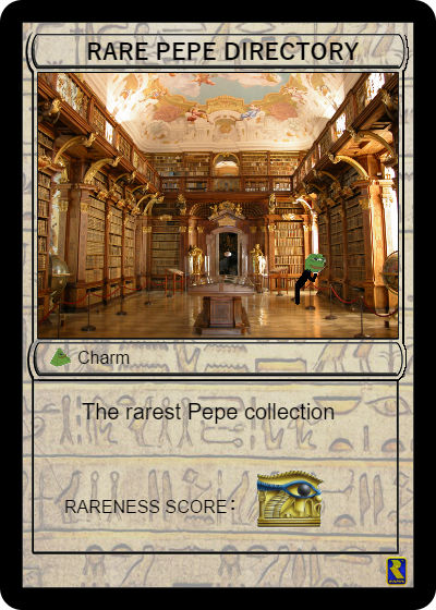 Rare pepe directory 

Did you know that pepe scientists have one of The rarest pepe collections ? 👁️