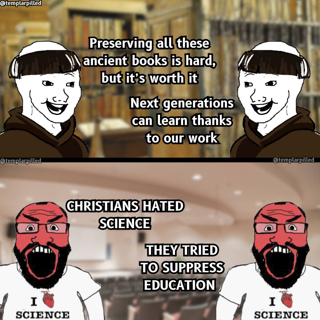 Christianity did more for science than atheism