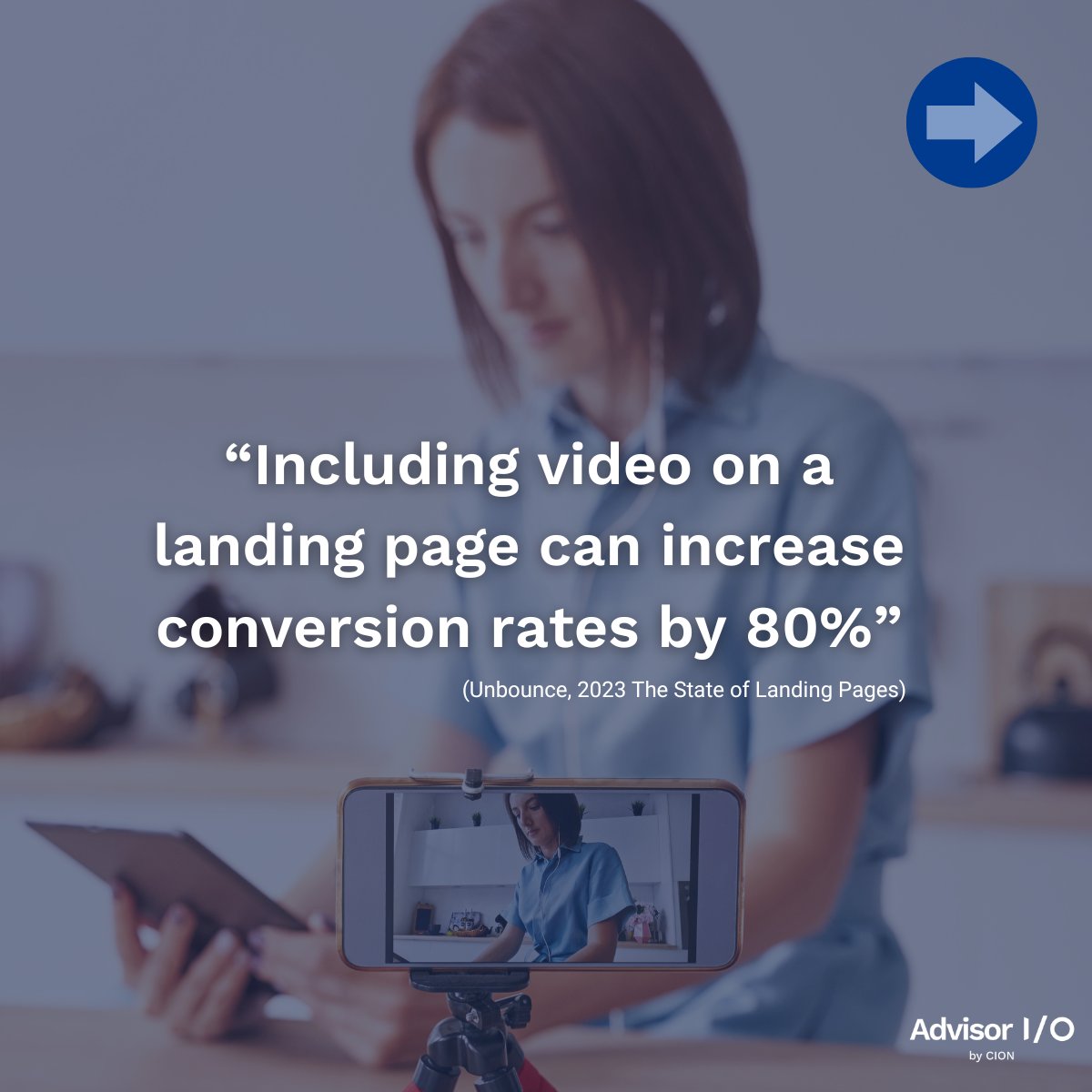 cionadvisorio's tweet photo. Video marketing is 2025’s top strategy.  It can help you hold attention while sharing important information, and it can increase engagement rates, showcase your brand and create trust with your audience. Save your seat for our 30 minute demo to learn more!
https://t.co/TVFjJZhPFk https://t.co/PHldtsPrz4