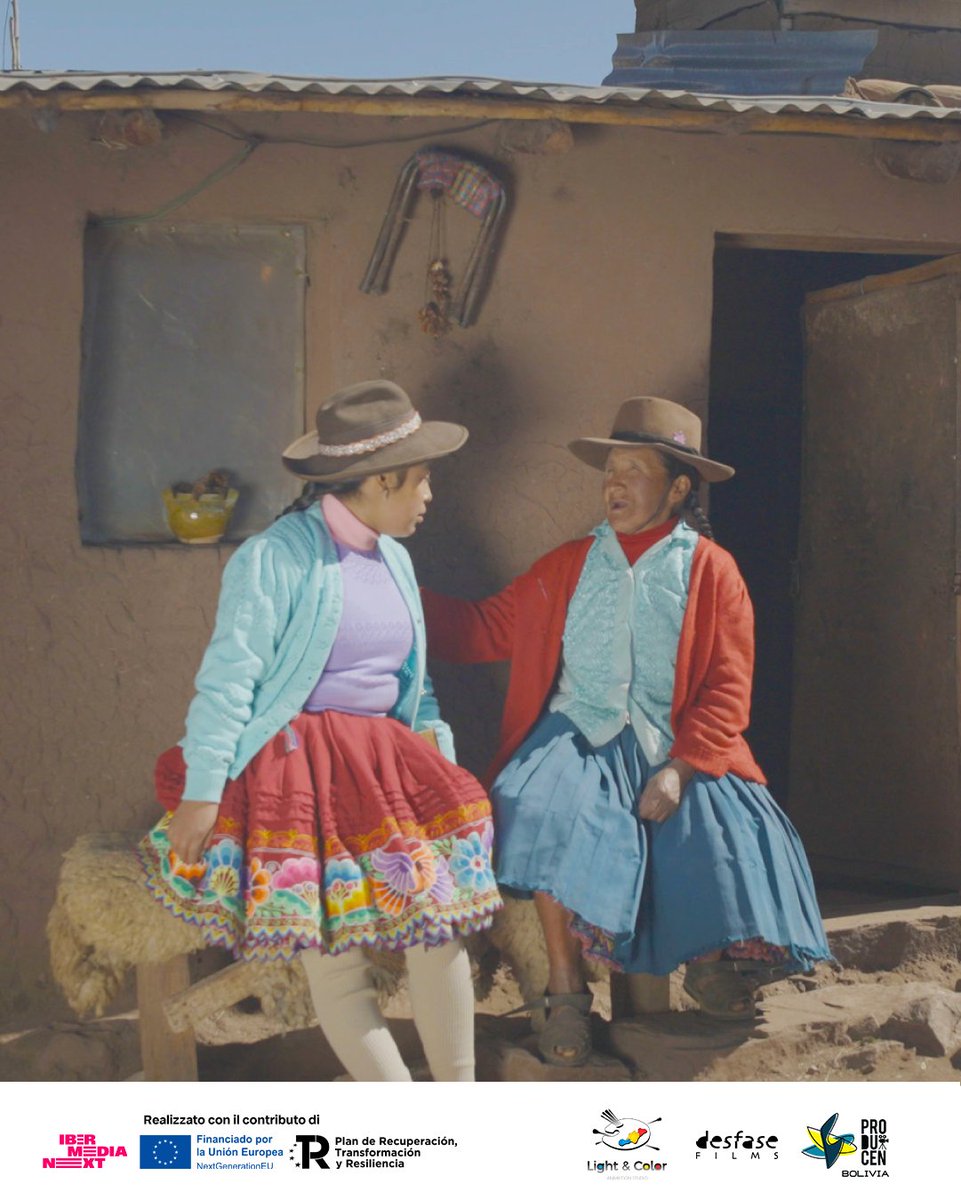 lclightcolor's tweet photo. ✨ Tradizioni che vivono ancora oggi
Il Viaggio di Guaman racconta la ricchezza della cultura andina!
Una produzione L&amp;C Light and Color, @desfasefilms e Producen Bolivia.
🎬 Realizzato con il contributo di @ibermedianext, Next Generation EU e @P_Recuperacion. https://t.co/7a6TKrVIAy