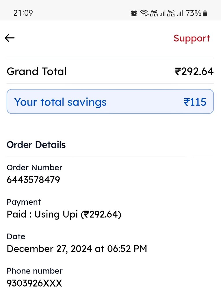 sawlani18's tweet photo. @zomato @Zomato_delivery @zomatocare @jagograhakjago 
आज मैने zomato से ऑर्डर किया, डिलीवरी बॉय ने मेरे से 150₹ डिलीवरी चार्ज अलग से मांगा, जबकि मेरा ऑर्डर प्रीपेड था, मैने बोला मै 150₹नहीं दूंगा, तब डिलीवरी बॉय ने ऑर्डर डिलीवर करके वो अपने पास रख लिया, मेरे पैसे रिफंड नहीं किए https://t.co/gQSrmx9vxM