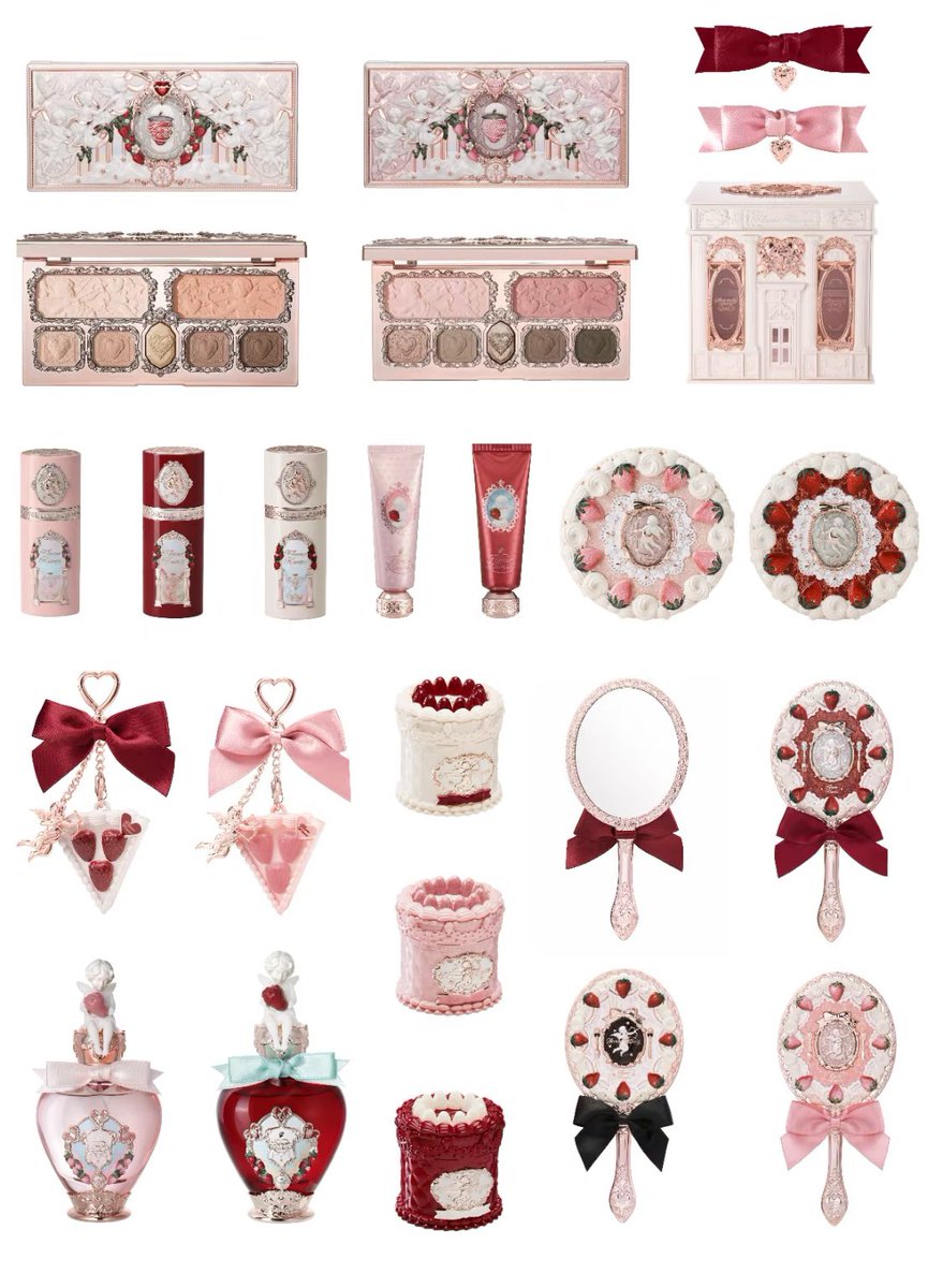 piinkimi_'s tweet image. flowerknows new collection 🍓🍰