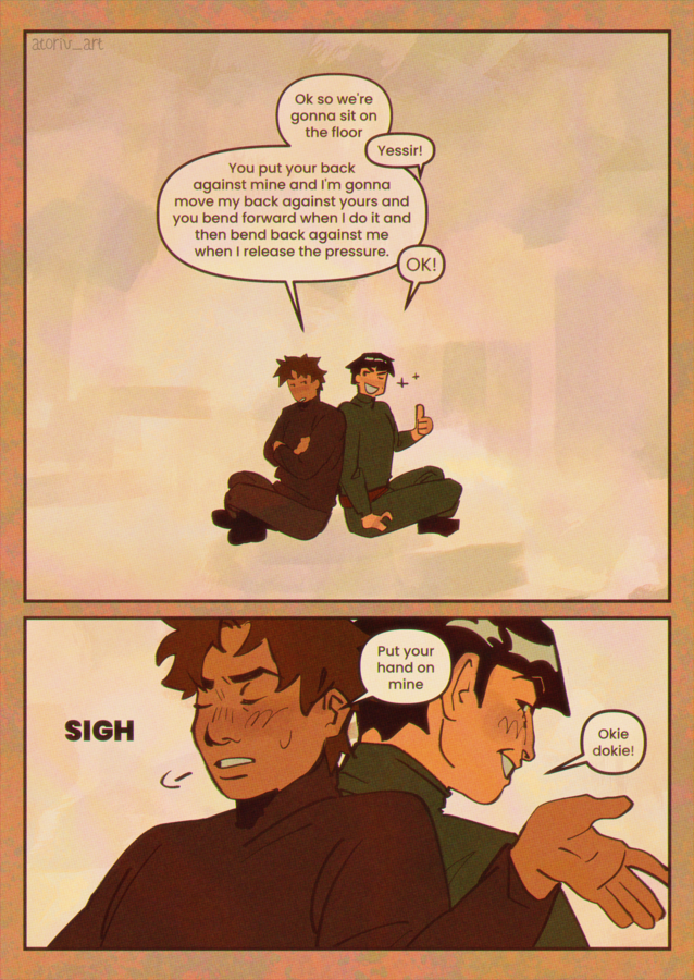 atoriv_art's tweet photo. [ #art #naruto - #mightguy #tenzo | #yamagai ]
comic based on one of my favorite clips of all time 

https://t.co/tjiZW5rfzR https://t.co/4IsaS034KA
