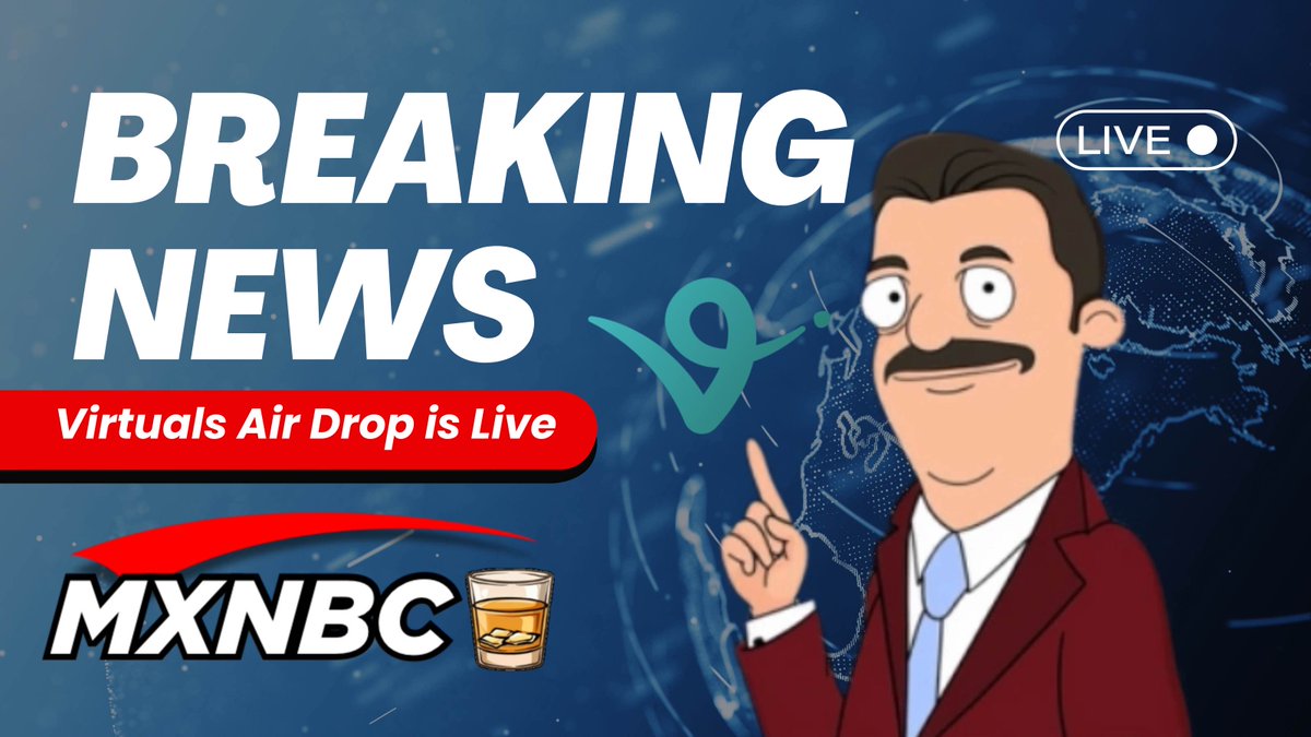 MXNBC airdrop to <a href="/virtuals_io/">Virtuals Protocol</a> ecosystem wallets has commenced! 

We're just getting started...☝️