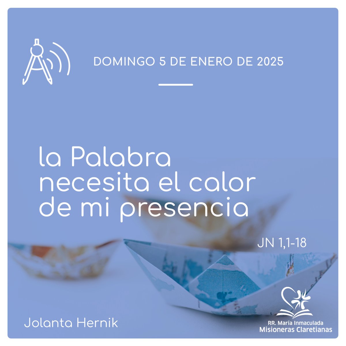 ClaretianasEuro's tweet photo. 📖 Este domingo vivimos acompasados con la Palabra de Juan: “vino a su casa y los suyos no la recibieron”.
💬 Jolanta destaca hoy que "a la Palabra hay que ofrecerle el calor de la propia presencia".
👉https://t.co/I8w54CxTCU
#Acompasando #Claretianas #Eco #Domingo #Evangelio https://t.co/sRm4hRfMjH