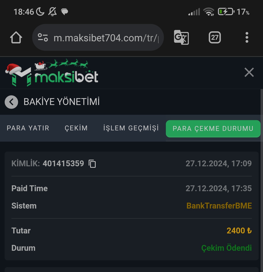 Çekim için teşekkürler maksibet