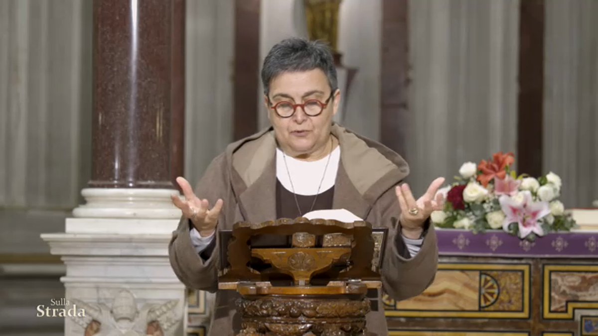 TV2000it's tweet photo. « Come ogni madre, così anche Maria, che cosa avrà sognato per suo figlio che cresceva in sapienza?»
Suor Roberta Vinerba commenta il #Vangelo della #SantaFamiglia a #SullaStrada domani #28dicembre ore 14.35 su #TV2000
📺 Canale 28
📡 157 Sky
@lastradatv2000 https://t.co/DroSo3QbyJ