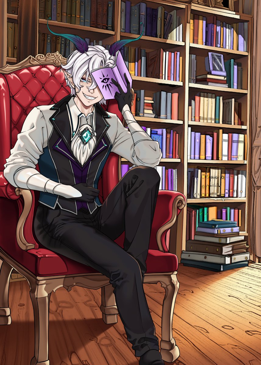 Lysander 🦋📚 Moth-VTuber @Vibrant tweet media