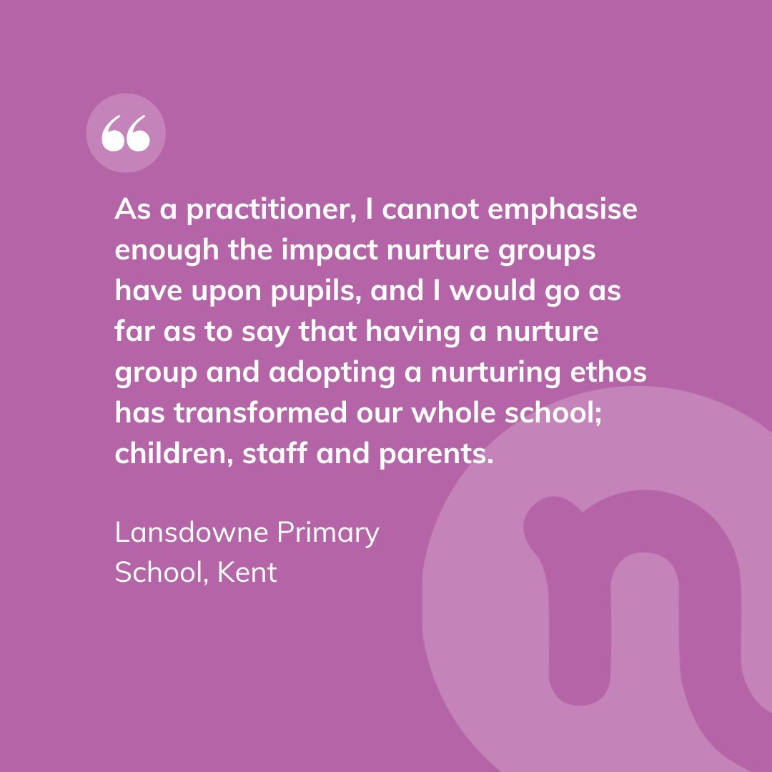 nurtureuk (@nurtureuktweets) on Twitter photo Nurture groups provide children and young people who are struggling to access education in the classroom a safe environment to develop skills that help them be able to learn. 📚🧠
If you’re looking to set up a nurture group for your setting, click here: nurtureuk.org/supporting-you… Nurture groups provide children and young people who are struggling to access education in the classroom a safe environment to develop skills that help them be able to learn. 📚🧠
If you’re looking to set up a nurture group for your setting, click here: nurtureuk.org/supporting-you…