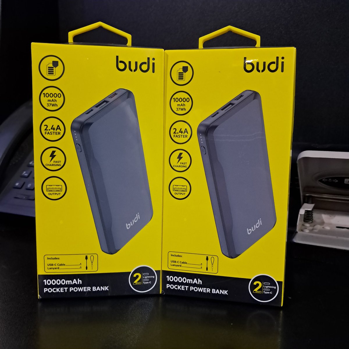 elec_ke's tweet photo. In the spirit of Holidays we have decided to give away one of these 10000mAh Budi powerbanks to 2 People. 
Nominate someone who always complains about phone's charge
The top 2 with the most nominations by the 3rd of January 2025 will be the lucky ones.
#ELECMERT https://t.co/ZH7CV8JtmC