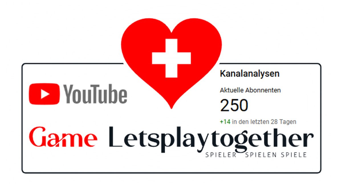 Game_LetsPlayTo's tweet photo. Vielen Lieben Dank für 250 Abonnenten auf YouTube !!!

Nur Dank euch ist all dies Machbar.

250 mal ein Riesen Herz für jeden von euch ❤️❤️❤️

Danke euer Marvin, Game LetsPlayTogether

#gameletsplaytogether #YouTube https://t.co/T71kPgW6Uo