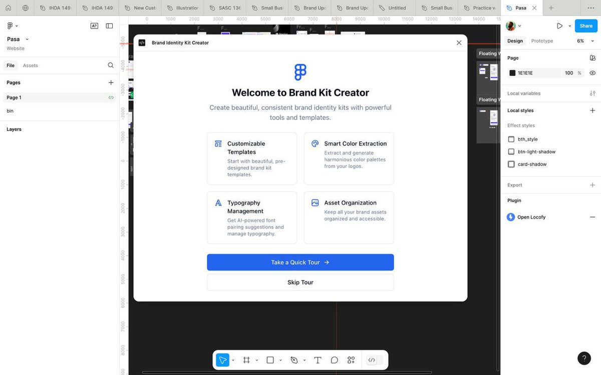 shugarDadddy's tweet image. My premier Figma plugin: 
Brixa.

Launching Q1, 25.