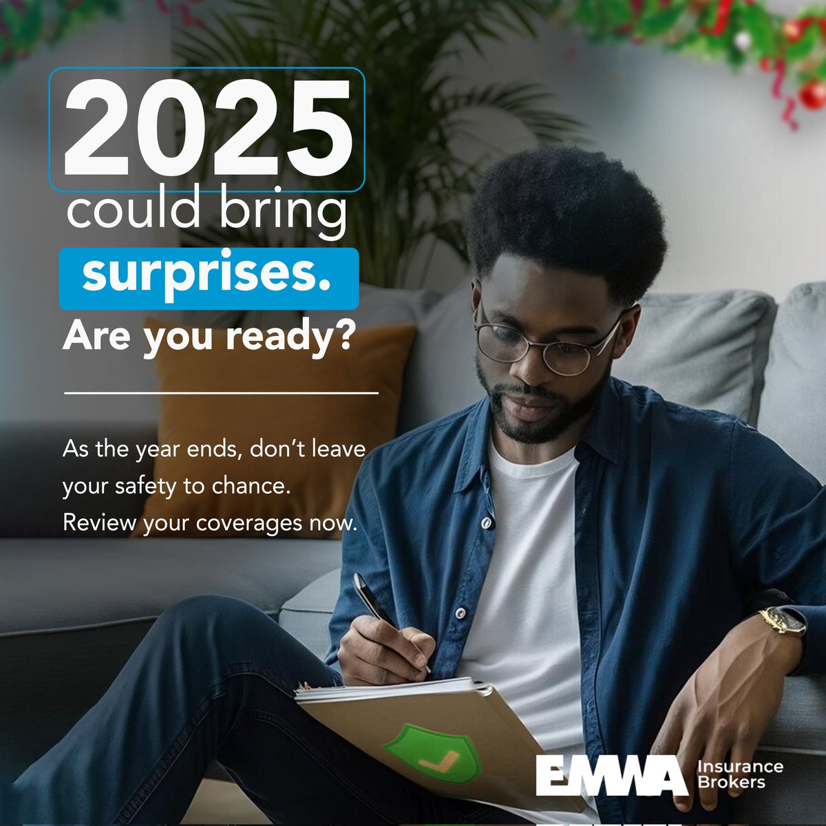 InsureWithEMWA's tweet photo. As 2025 approaches, it’s the perfect time to reflect on you insurance needs.
Let EMWA help you review and adjust your coverage for the year ahead. Reach out today and step into 2025 with confidence.
#Reflection #InsureWithEMWA https://t.co/Ju5y13wUI1