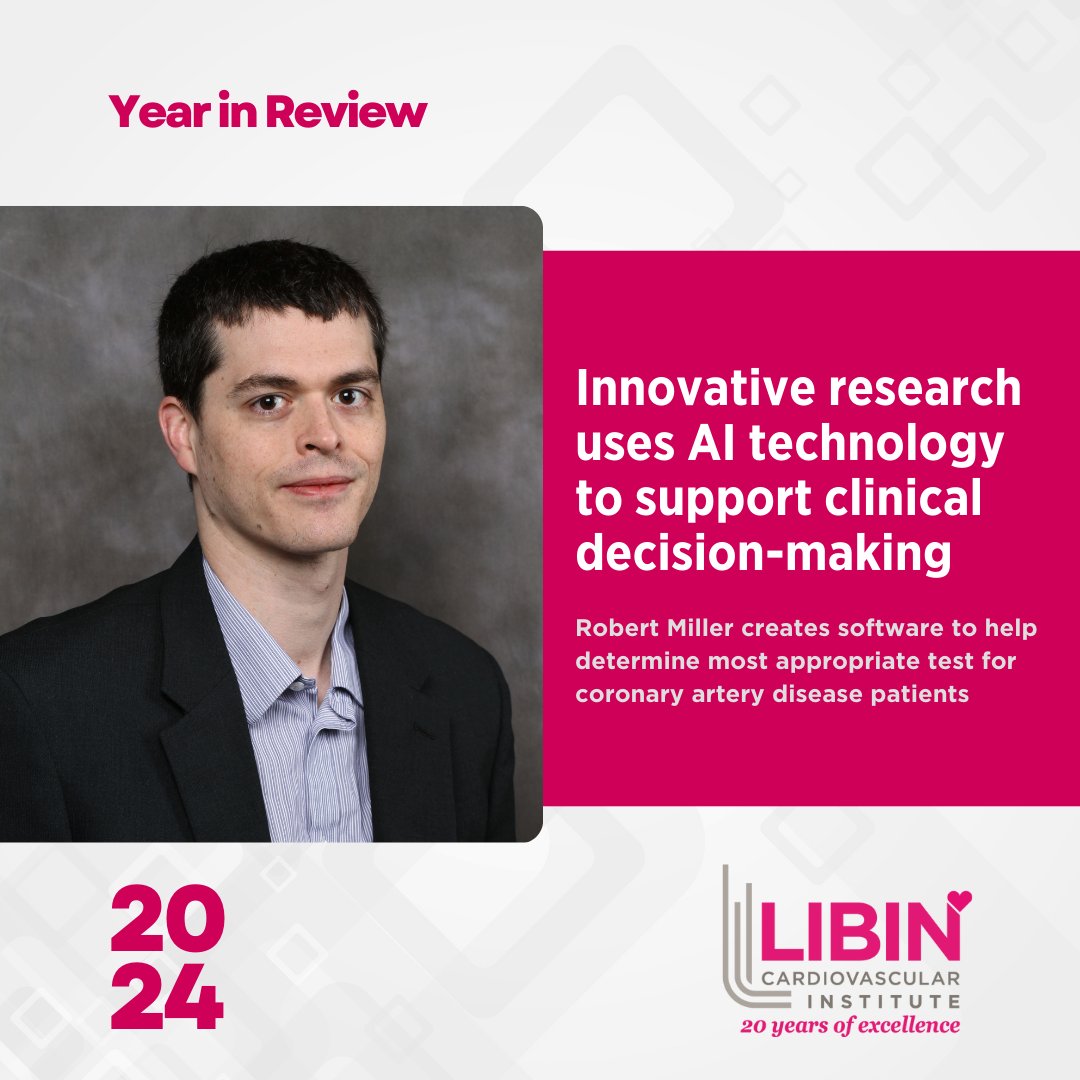 Dr. Robert Miller's AI research is transforming CAD diagnosis by predicting the best tests, optimizing care, and reducing wait times. Full story: ucalgary.ca/news/innovativ…

#YearInReview2024