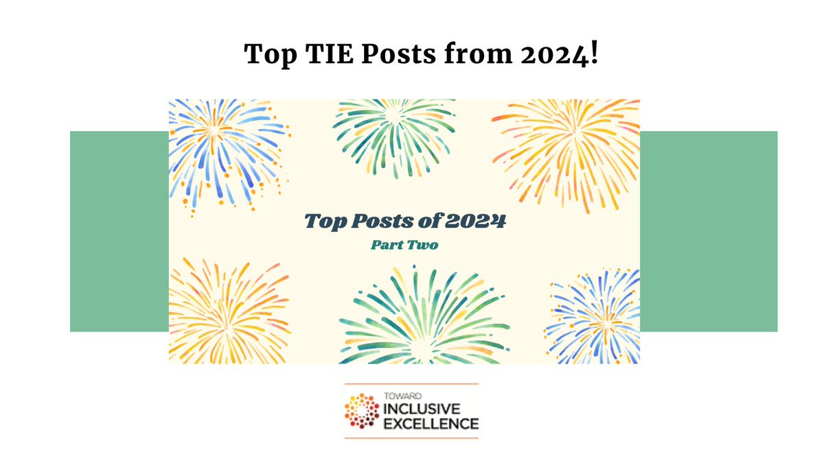 Choice_Reviews's tweet photo. To round out 2024, we're spotlighting the top #TIEBlog pieces from the past year! Check out part two for content on #AI, culturally responsive #Teaching, #VotingRights, and more. Many thanks to our TIE contributors! https://t.co/fLATEC2lbg #AcademicTwitter https://t.co/gG8czGAkef