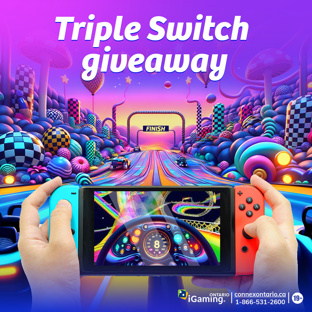 🕹️ On your marks... get set... GO! Hit the Rainbow Road in our latest giveaway and you could race away with one of three Nintendo Switch consoles 🕹️⤵️  ⁣
⁣
Click the link to enter – the more entry methods you complete, the better those chances of winning:
