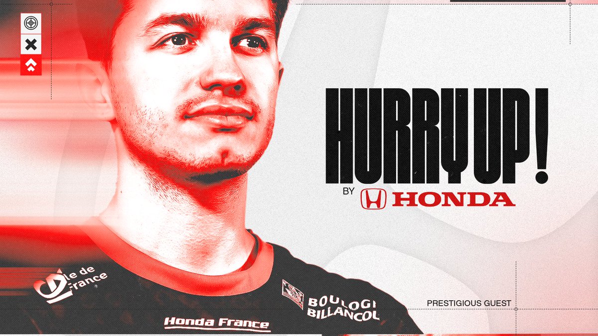 Gagne ta place en finale pour demain 12H👀

Le commentaire qui a le + like repars avec son slot pour la finale 1000€ Hurry Up honda (en creatif, deathrun) 🍀

TAS dans 2h 🙌