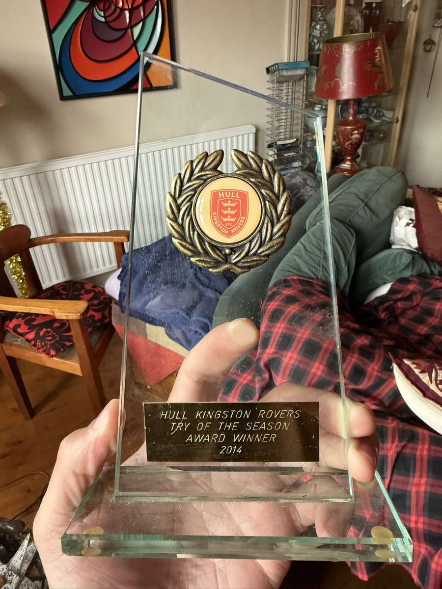 Funny what you find at your parents house over Christmas <a href="/hullkrofficial/">Hull KR</a> 🏉