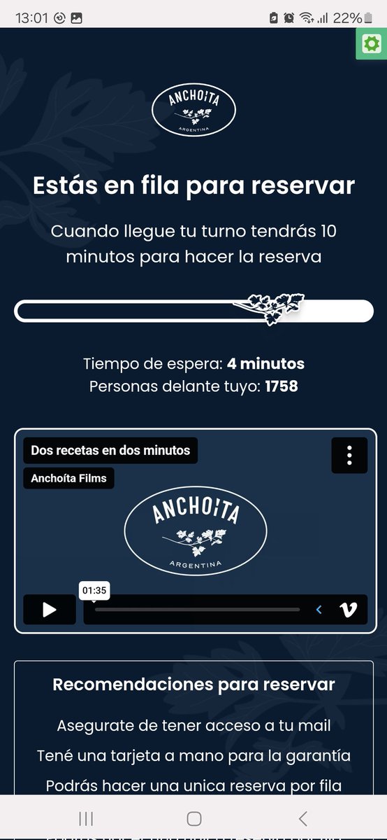 En esta.... #Anchoita2025 Este año reservamos por #woki ♥️📲