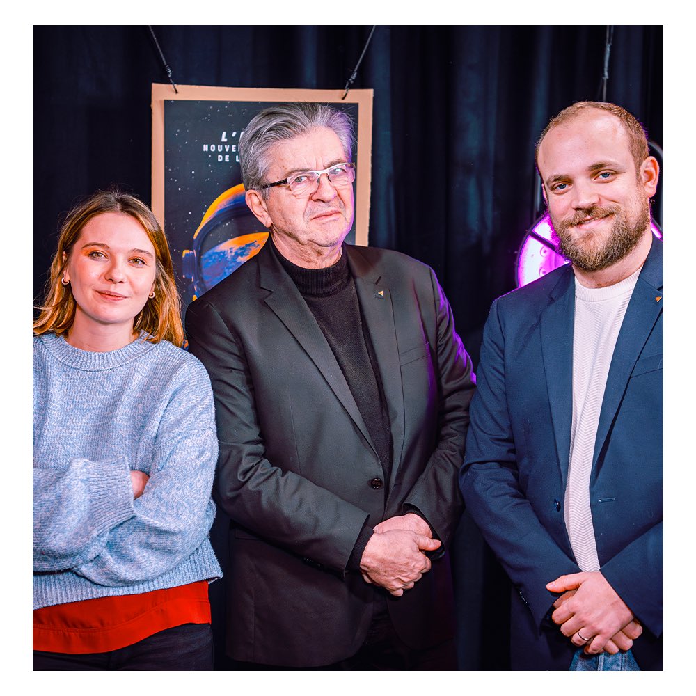 jacquincl's tweet image. « Quand le pire est là, alors le bien arrive. » Nous arrivons !

Avec @BastienParisot, nous avons eu la chance de nous entretenir avec @JLMelenchon pour faire la rétrospective 2024.

On revient aussi sur son engagement militant et politique : celui d’un insoumis de toujours. ⤵️