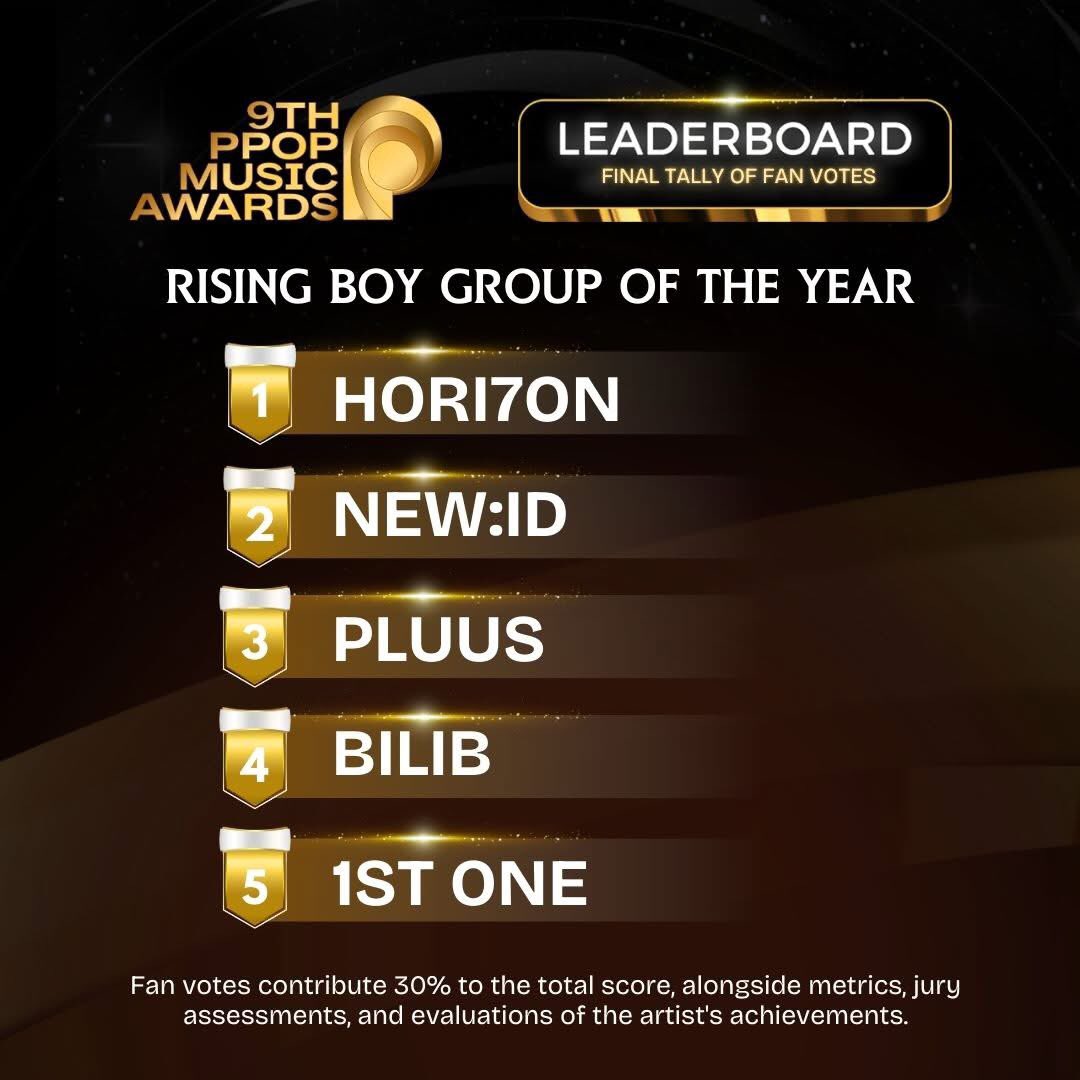 Let's go, Hori7on! <a href="/HORI7ONofficial/">HORI7ONofficial</a> 

#hori7onforppopmusicaward