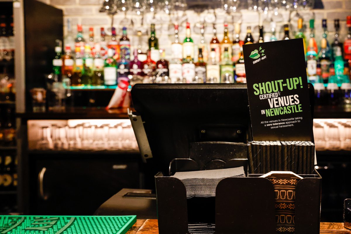 ShoutUpUK's tweet photo. 🎉 Newcastle’s nightlife is stepping up this festive season! 🍸✨ 

Discover which venues are championing safety by becoming #ShoutUp certified in partnership with Rape Crisis Tyneside &amp; Northumberland and @NewcastleCC

Read the full story 👉 https://t.co/dbU38nra4p https://t.co/VlOPO8oS92