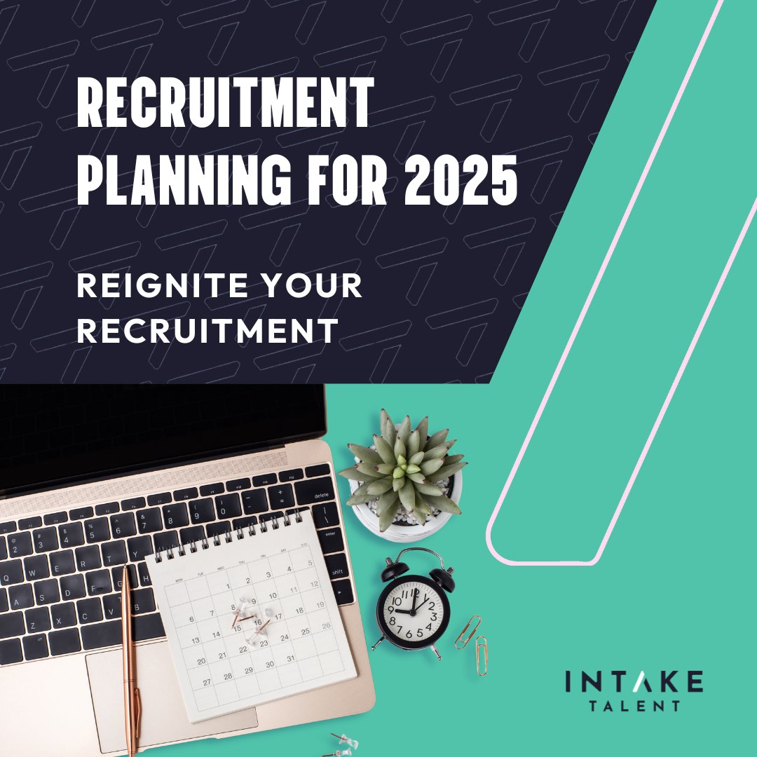 Intaketalent's tweet image. As we approach 2025, ensuring your organisation has the right talent and a supportive work environment is crucial for long-term success.

#intaketalent #recruitment #newyearplans #newyearsresolutions #recruitmentplanning