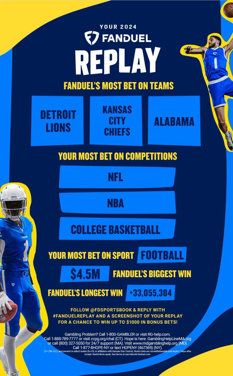 KeeganDivant's tweet photo. @FDSportsbook #FanDuelReplay https://t.co/9QdA5fMmwh